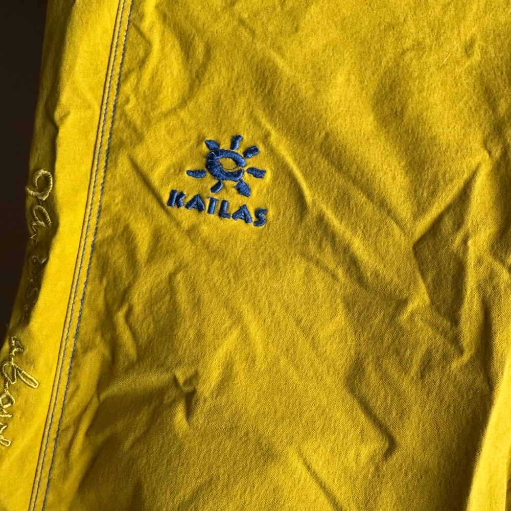 Kailas mustard yellow pants is a youth large - Picture 3 of 10